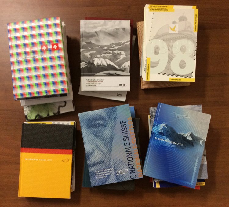 SVIZZERA 1996/2022 - I libri ... 