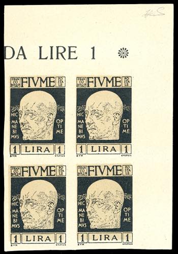 1920 - 1 lira DAnnunzio, non ... 