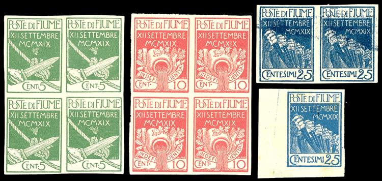 1920 - Legionari, 5 cent. e 10 ... 