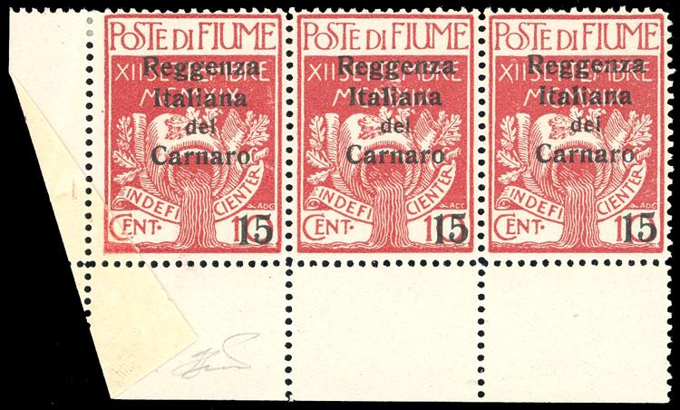 1920 - 15 cent. su 10 cent. ... 