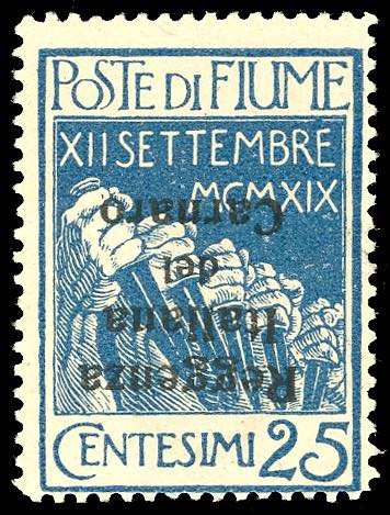 1920 - 25 cent. soprastampa ... 