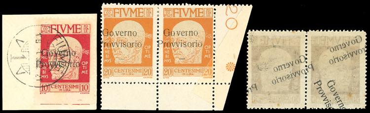 1921 - Soprastampati Governo  ... 