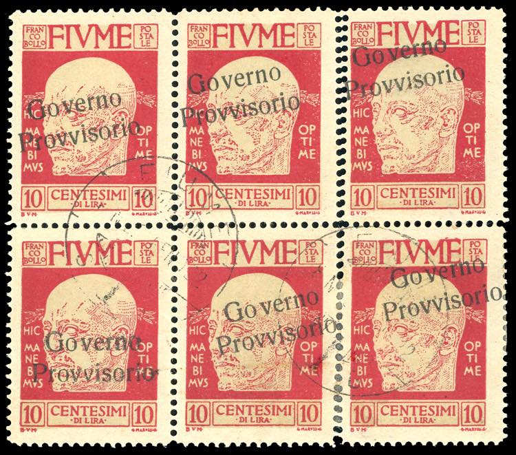 1921 - 10 cent. soprastampato ... 