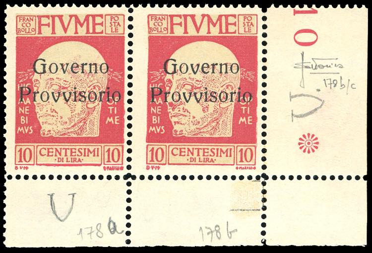1921 - 10 cent. soprastampato ... 