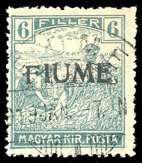 1918 - 6 f. Mietitori soprastampa ... 