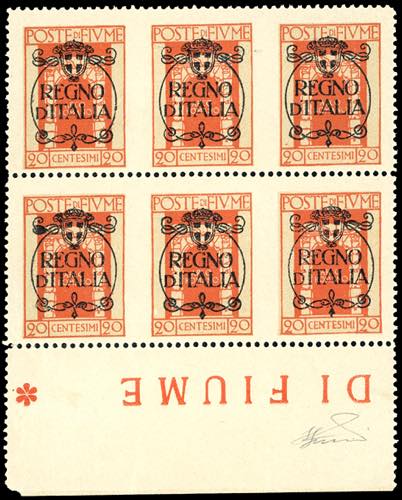 1924 - 20 cent. soprastampato ... 