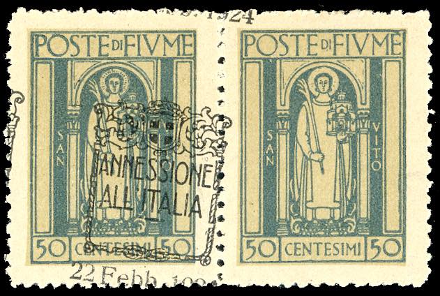 1924 - 50 cent. soprastampato ... 