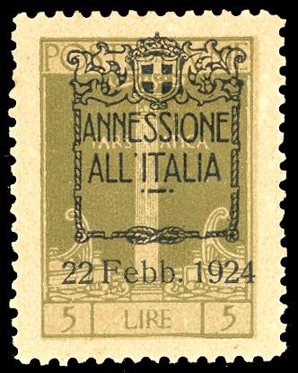 1924 - 5 lire bistro oliva ... 