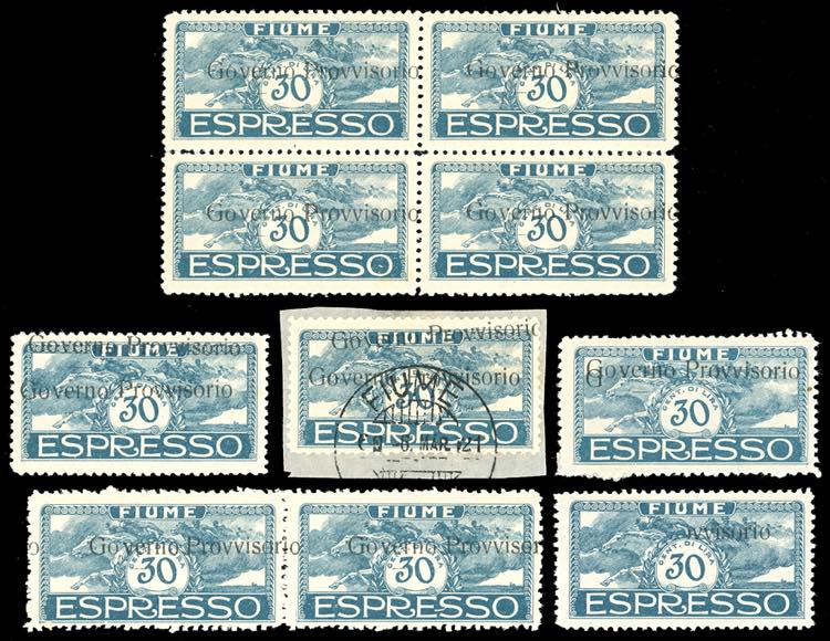 1921 - 30 cent. soprastampato ... 