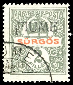 1918/19 - 2 f. oliva e rosso, ... 