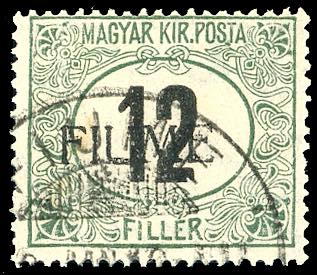 1918/19 - 12 f., filigrana C, ... 