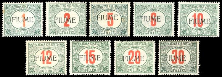 1918/19 - Cifra rossa, ... 