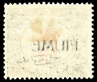 1918/19 - 15 f. cifre rosse ... 