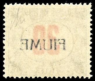 1918/19 - 30 f. cifre rosse ... 