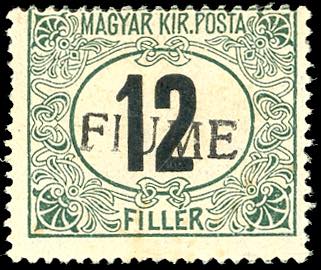 1918/19 - 12 f., filigrana A, ... 