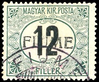 1918/19 - 12 f., filigrana A, ... 