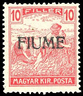 1918 - 10 f. carminio Mietitori, ... 