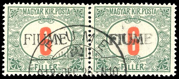 1918/19 - 6 f. cifre rosse, ... 