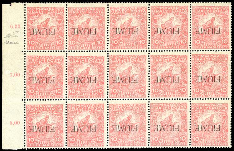 1918 - 10 + 2 f. rosa Beneficenza ... 