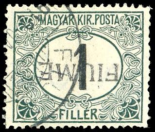 1918/19 - 1 f. verde e nero, ... 