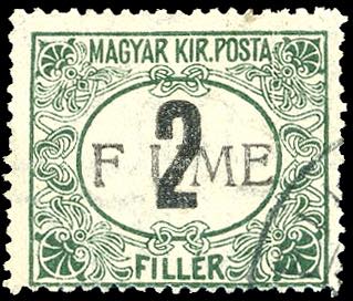 1918/19 - 1 f. verde e nero, ... 