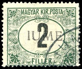 1918/19 - 1 f. verde e nero, ... 