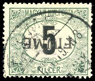 1918/19 - 5 f. verde e nero, ... 