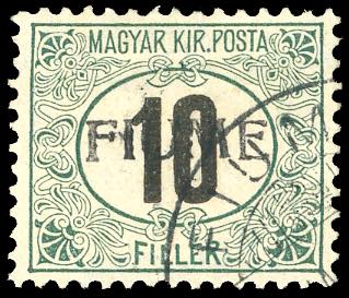 1918/19 - 10 f. verde e nero, ... 