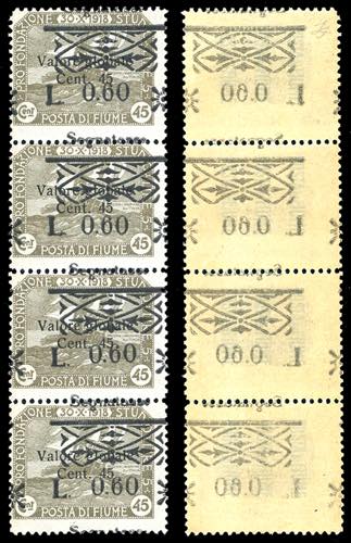 1921 - 0.60 lire su 45 cent. ... 