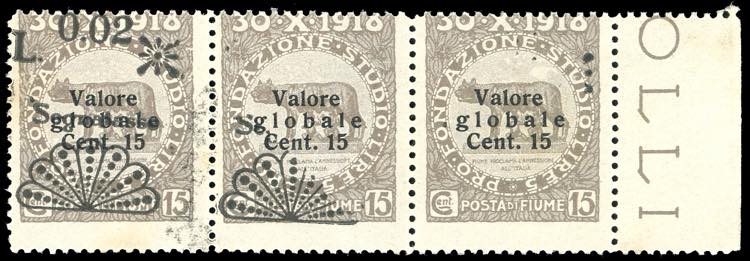 1921 - 0,20 lire su 15 cent. ... 