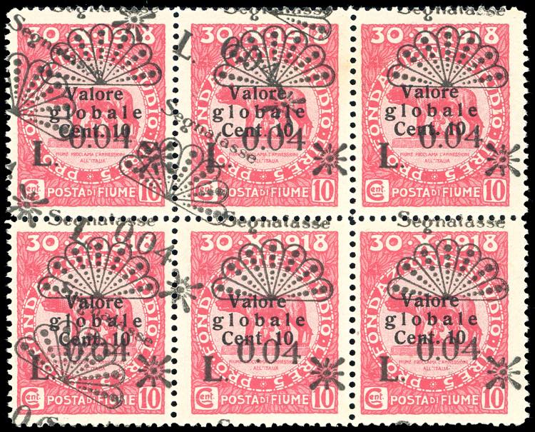 1921 - 0,20 lire su 10 cent. ... 