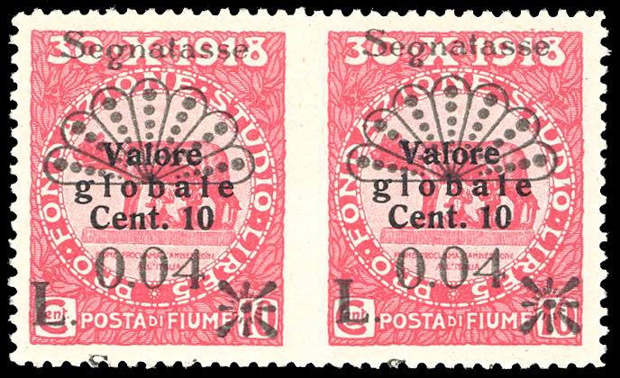 1921 - 0,04 lire su 10 cent. ... 