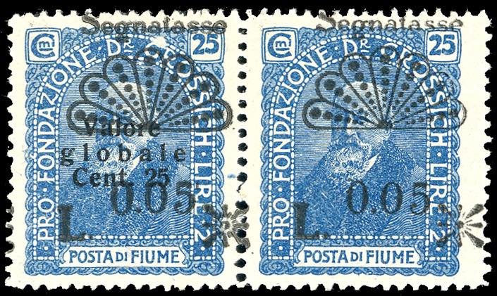 1921 - 0,05 lire su 25 cent. ... 