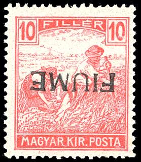 1918 - 10 f. carminio Mietitori, ... 