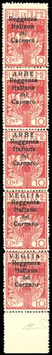 1920 - 10 cent. soprastampato in ... 