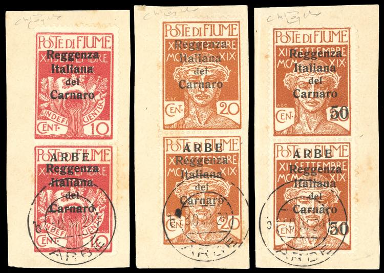 1920 - 10 cent., 20 cent., 50 ... 
