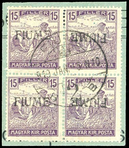 1918 - 15 f. Mietitori, ... 