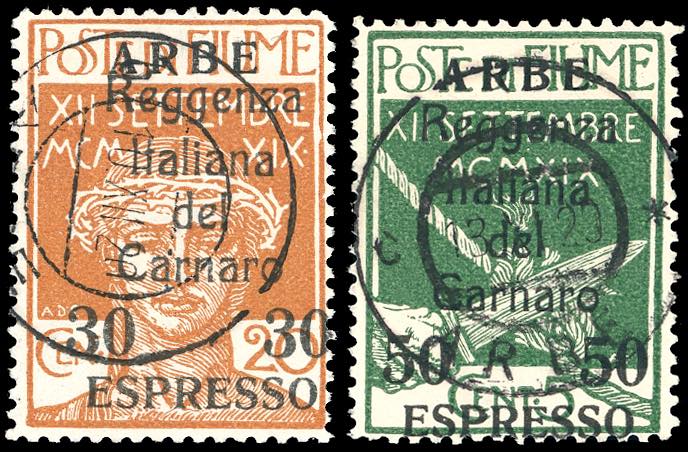 1920 - Soprastampati, serie ... 