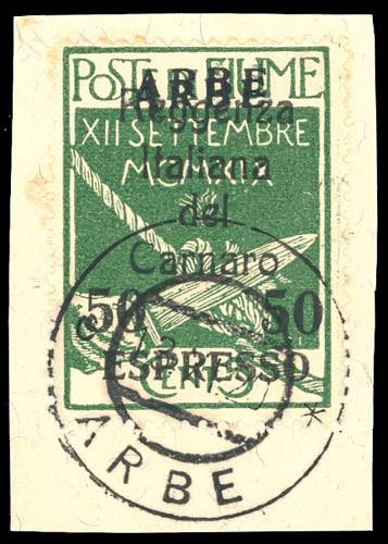 1920 - 50 cent. su 5 cent. ... 