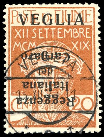 1920 - 20 cent. soprastampato in ... 