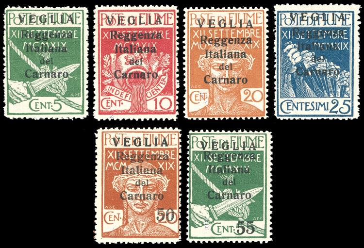 1920 - Soprastampati in caratteri ... 