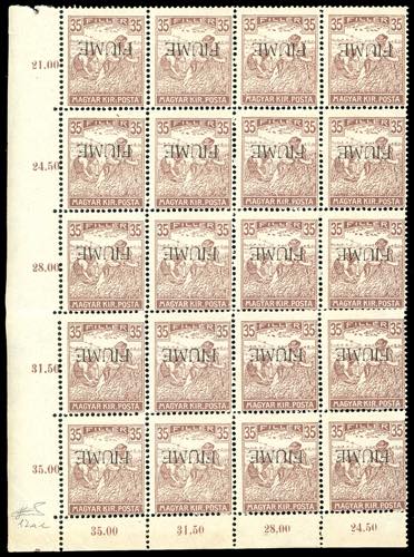 1918 - 35 f. Mietitori, ... 