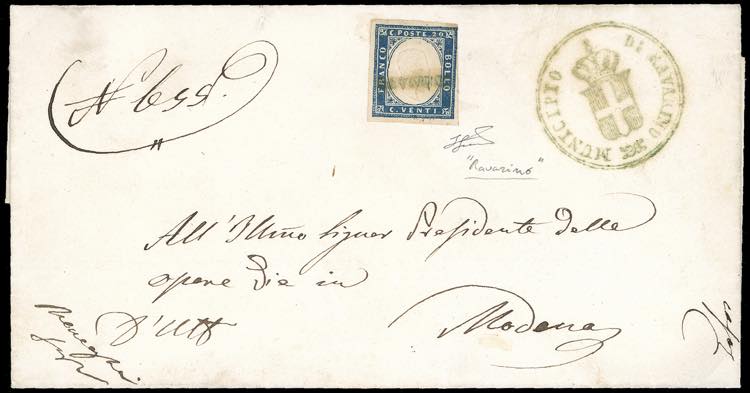 RAVARINO DI MODENA, lineare ... 