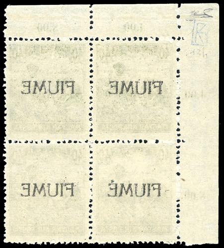 1918 - 10 f. Mietitori, ... 