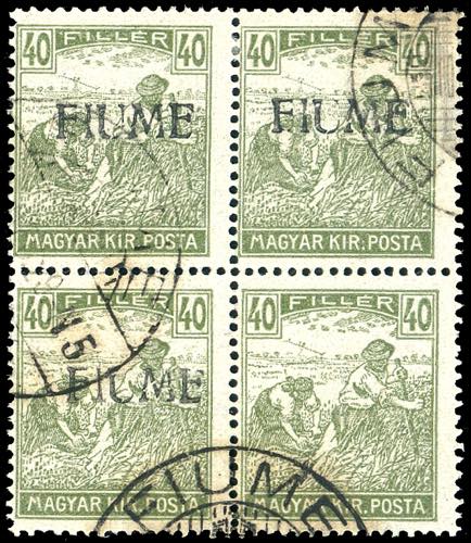 1918 - 40 f. Mietitori, ... 