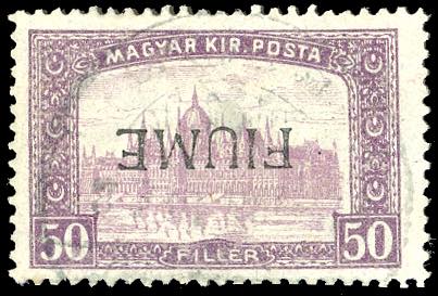 1918 - 50 f. Veduta, soprastampa a ... 