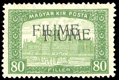 1918 - 40 f. Veduta, soprastampa a ... 