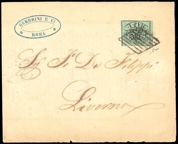 1861 - 1 baj verde grigiastro (2), ... 