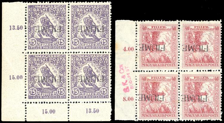 1918 - 15 + 2 f. Beneficenza, ... 