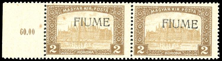 1918 - 2 k. Veduta, soprastampa a ... 